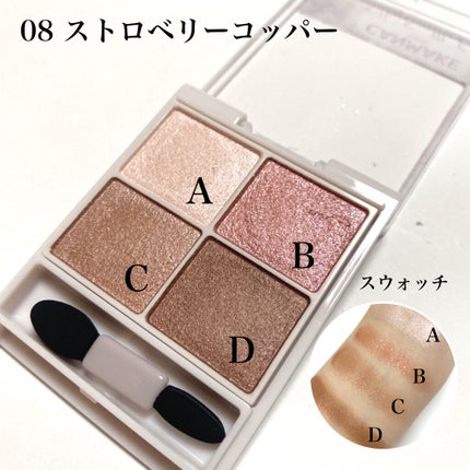 シルキースフレアイズ/キャンメイク/アイシャドウパレットを使ったクチコミ(2枚目)