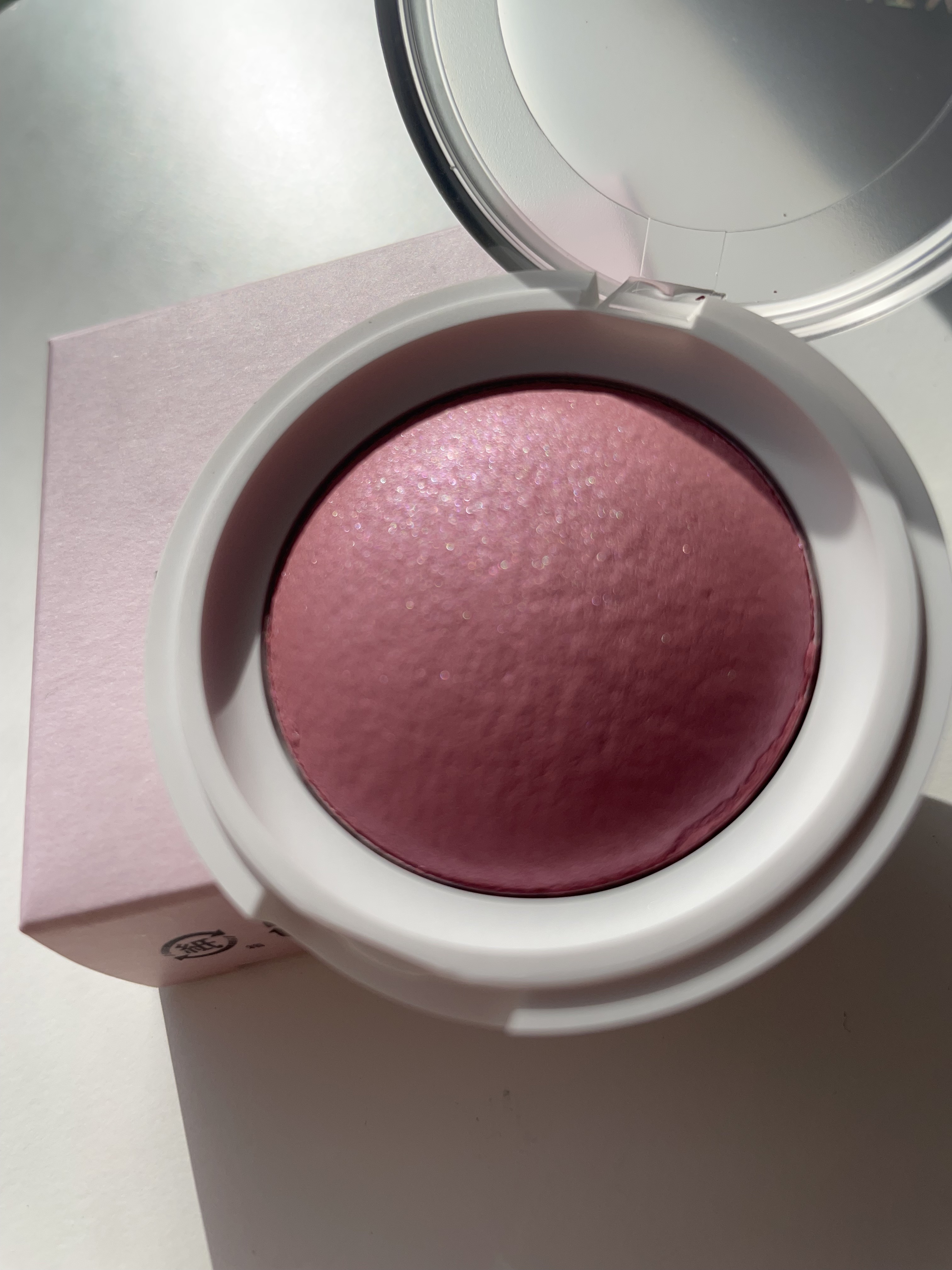 マイカラー エアリーブラッシュ シュガーブロッサム/FAVES BEAUTY/ジェル・クリームチークを使ったクチコミ（3枚目）