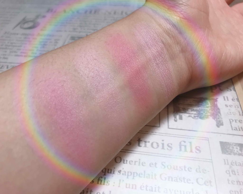 カンコレ チーク/DAISO/パウダーチークを使ったクチコミ(2枚目)