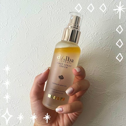 ダルバ ホワイトトリュフファーストスプレーセラム/ダルバ/ミスト状化粧水を使ったクチコミ(1枚目)
