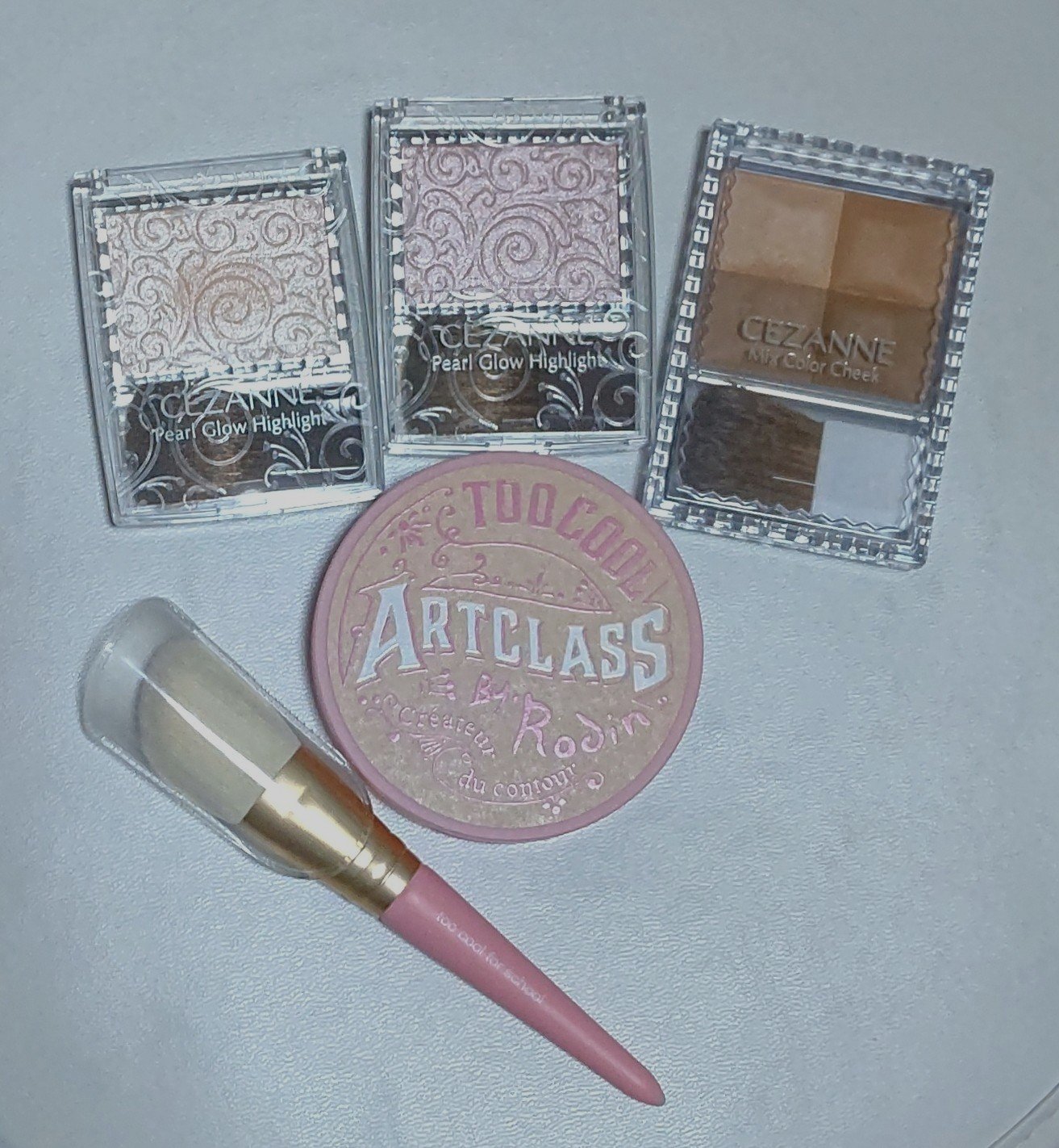 ミックスカラーチークN/CEZANNE/パウダーチークを使ったクチコミ（1枚目）