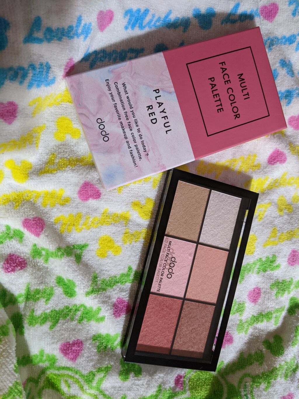 マルチフェイスカラーパレット/ドド/マルチパレットを使ったクチコミ（1枚目）