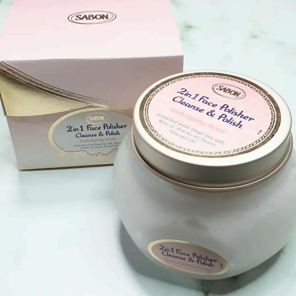 フェイスポリッシャー インダルジング/SABON/スクラブ・ゴマージュを使ったクチコミ(1枚目)