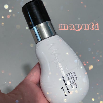 オーガニックフレグランスホワイトクリーム/MAPUTI/デリケートゾーンケアを使ったクチコミ(1枚目)