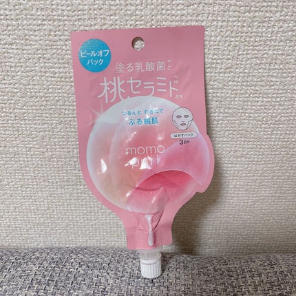 ももぷり フレッシュピールオフパック/ももぷり/ピーリングを使ったクチコミ(1枚目)