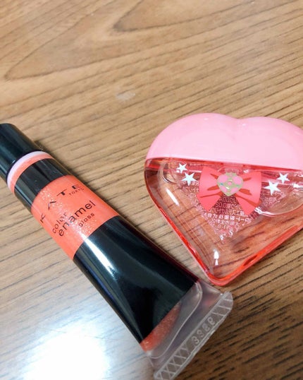 カラーエナメルグロス/KATE/リップグロスを使ったクチコミ(1枚目)