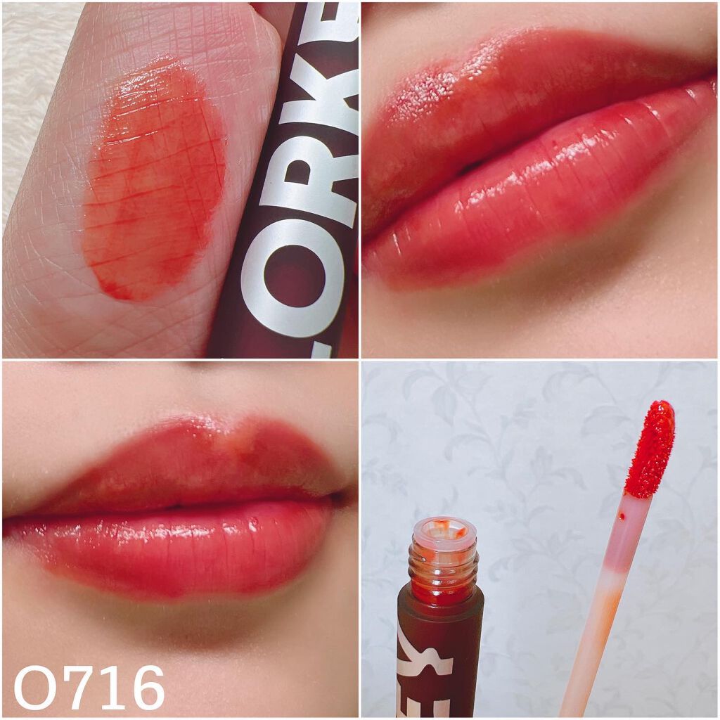 シャインミラーティント/COLORKEY/リップティントを使ったクチコミ(8枚目)