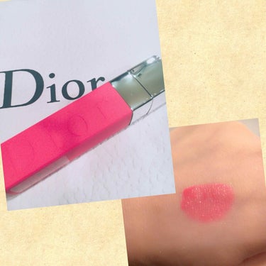 【旧】ディオール アディクト リップ ティント 551ウォーターメロン/Dior/リップグロスを使ったクチコミ（1枚目）