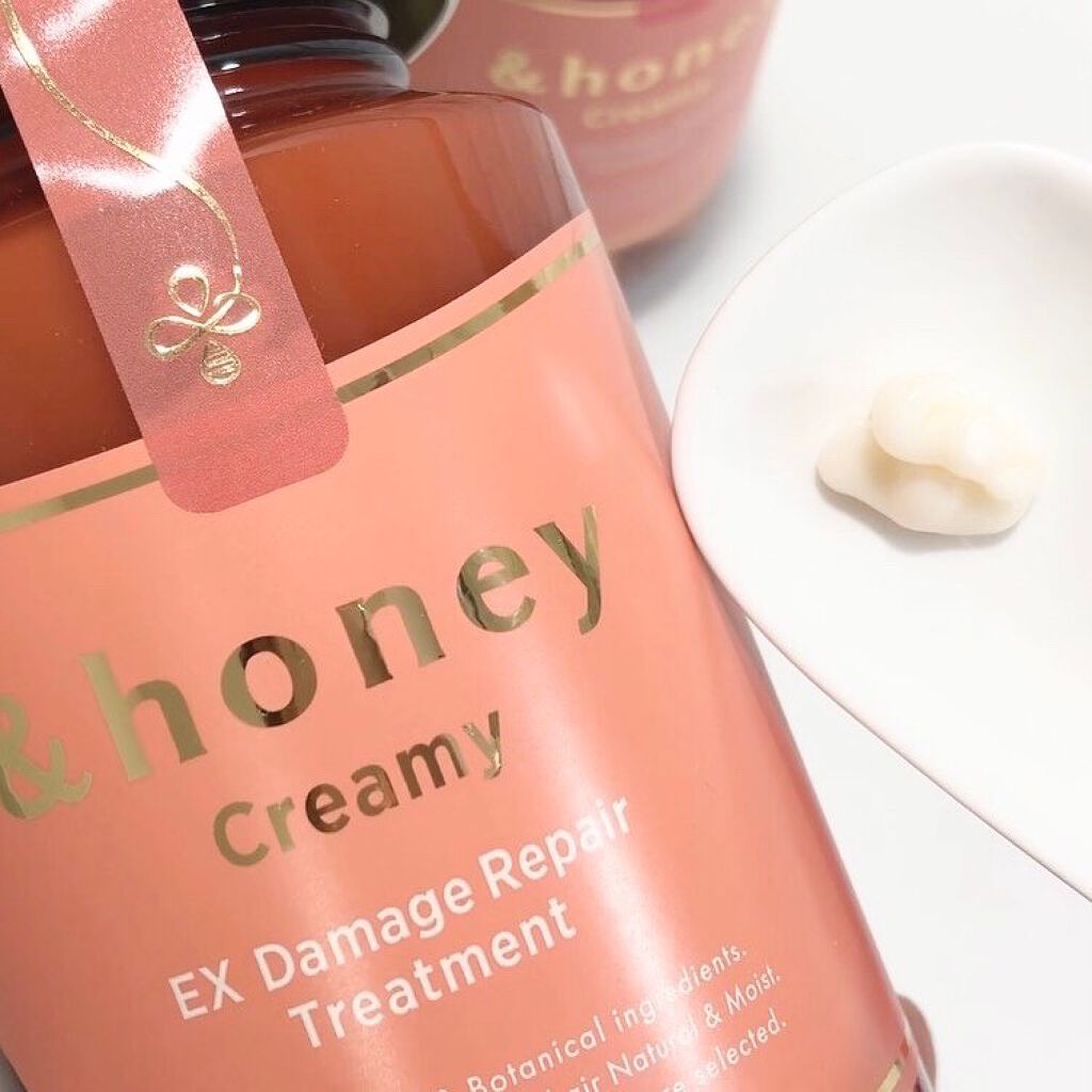 Creamy EXダメージリペアシャンプー1.0/ヘアトリートメント2.0/&honey/市販シャンプーを使ったクチコミ(4枚目)