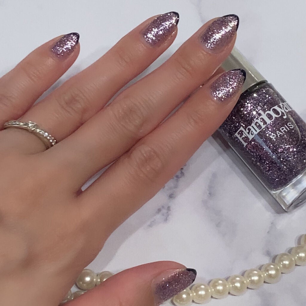 Flamboyant(フランボヤン) ピールオフネイル/DAISO/マニキュアを使ったクチコミ(2枚目)