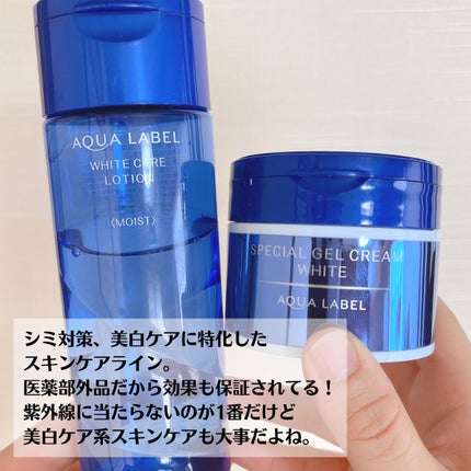 スペシャルジェルクリームA (ホワイト)(医薬部外品)/アクアレーベル/オールインワン化粧品を使ったクチコミ(3枚目)