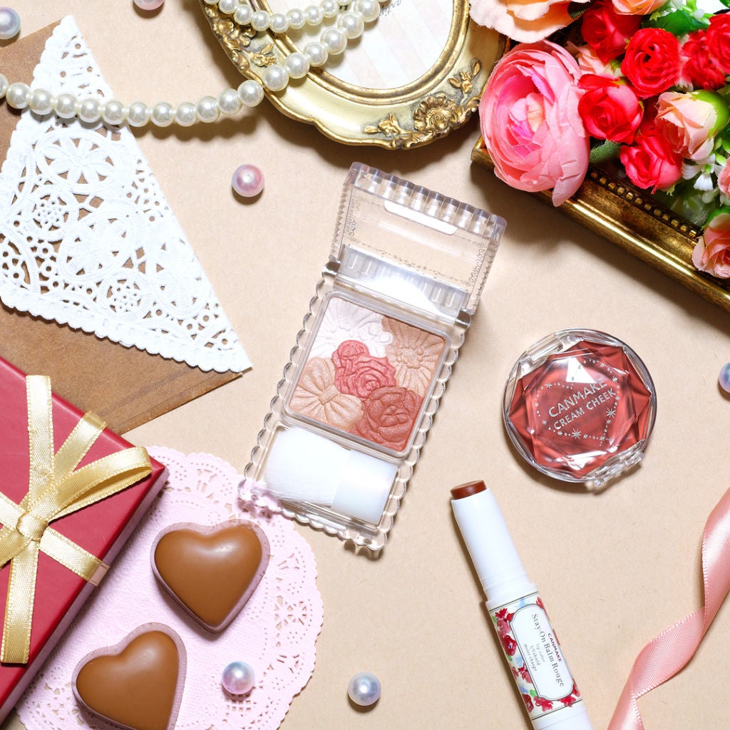 クリームチーク/キャンメイク/ジェル・クリームチークを使ったクチコミ(1枚目)