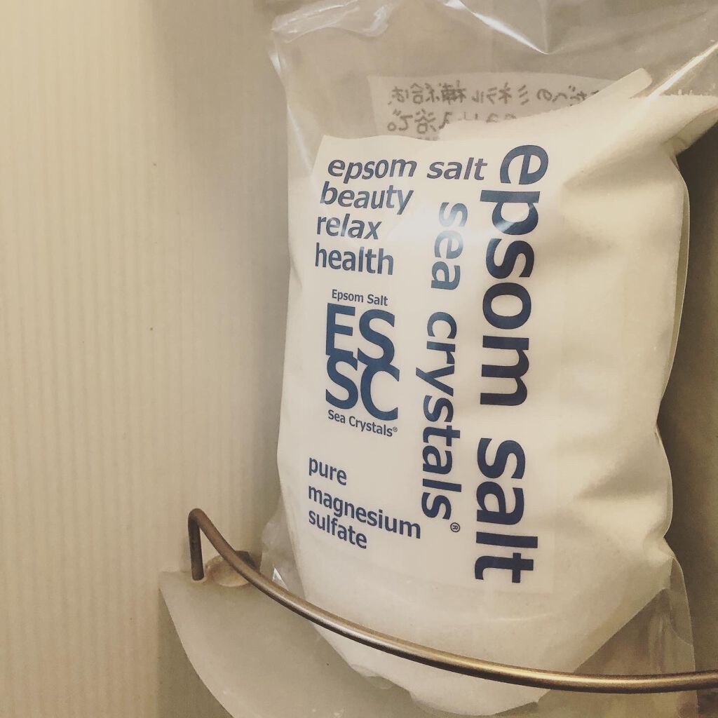 シークリスタルス エプソムソルト オリジナル/sea crystals/無機塩系入浴剤を使ったクチコミ（2枚目）