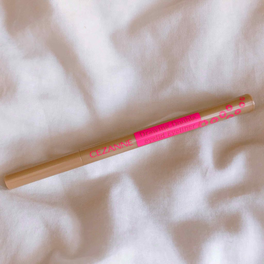 描くふたえアイライナー/CEZANNE/リキッドアイライナーを使ったクチコミ(1枚目)