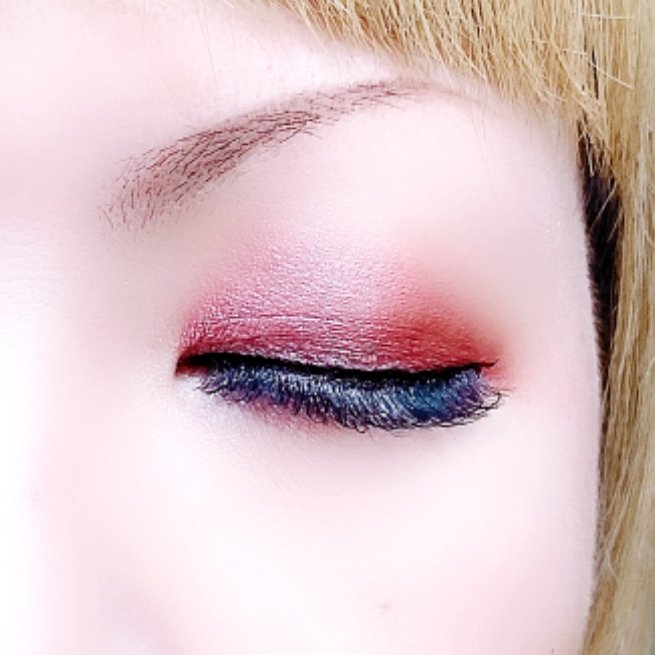 グリームオンフィットシャドウ/excel/スティックアイシャドウを使ったクチコミ（2枚目）