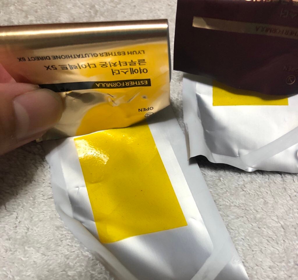 ヨエスターグルタチオンダイレクト5X/ESTHER FORMULA/美容サプリメントを使ったクチコミ(7枚目)