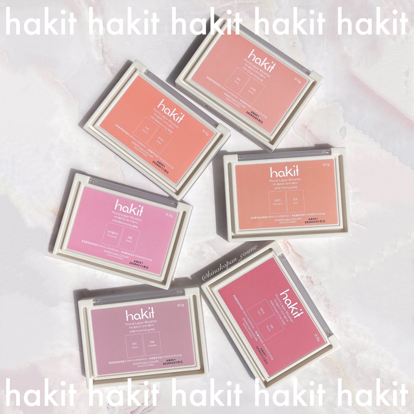 フロリッドレイヤーブラッシャー/HAKIT/パウダーチークを使ったクチコミ(8枚目)