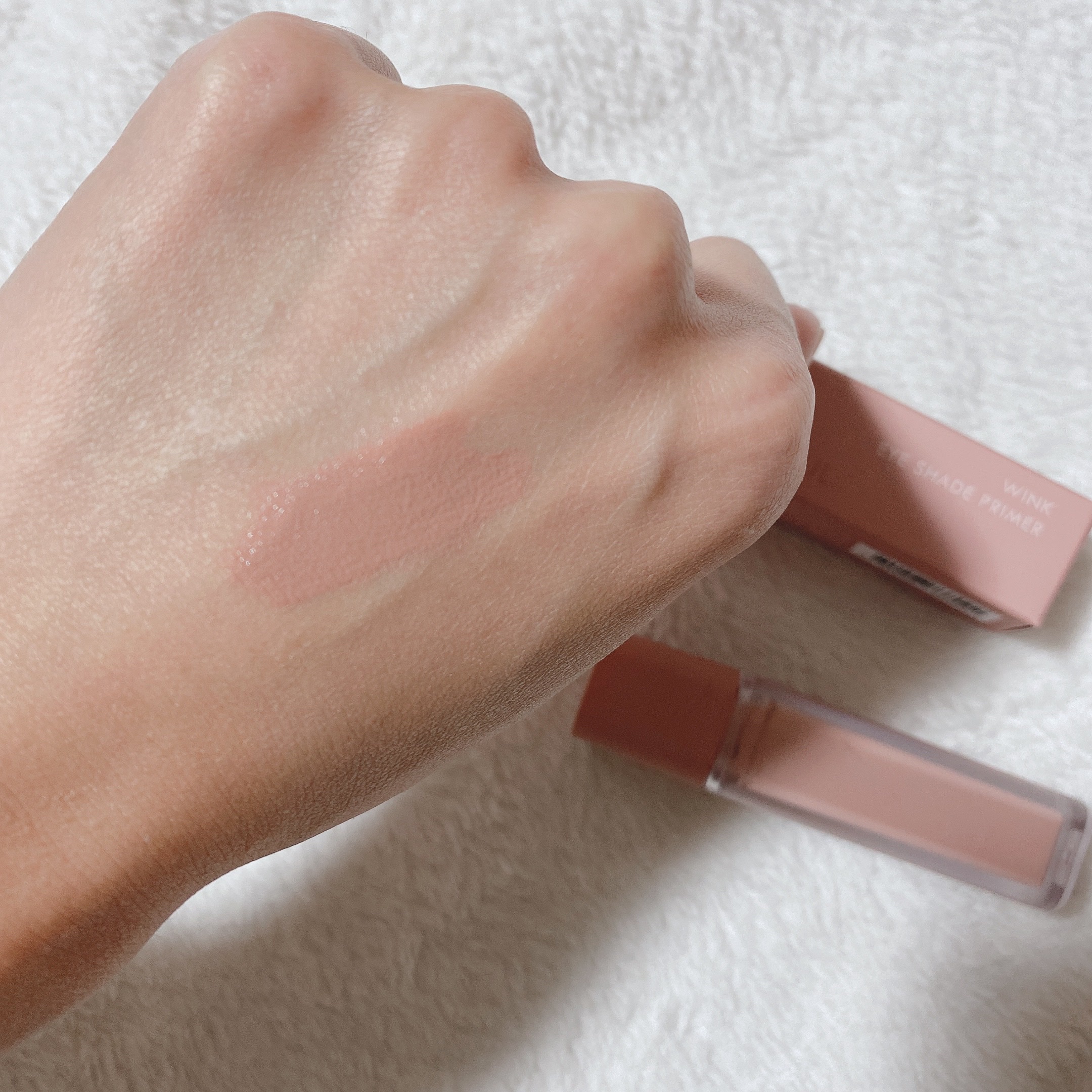 ウインク アイ シェード プライマー/Javin De Seoul/リキッドアイシャドウを使ったクチコミ（2枚目）