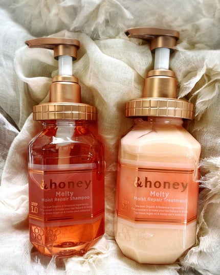 &honey Melty モイストリペア シャンプー1.0/モイストリペア ヘアトリートメント2.0/&honey/市販シャンプーを使ったクチコミ(1枚目)