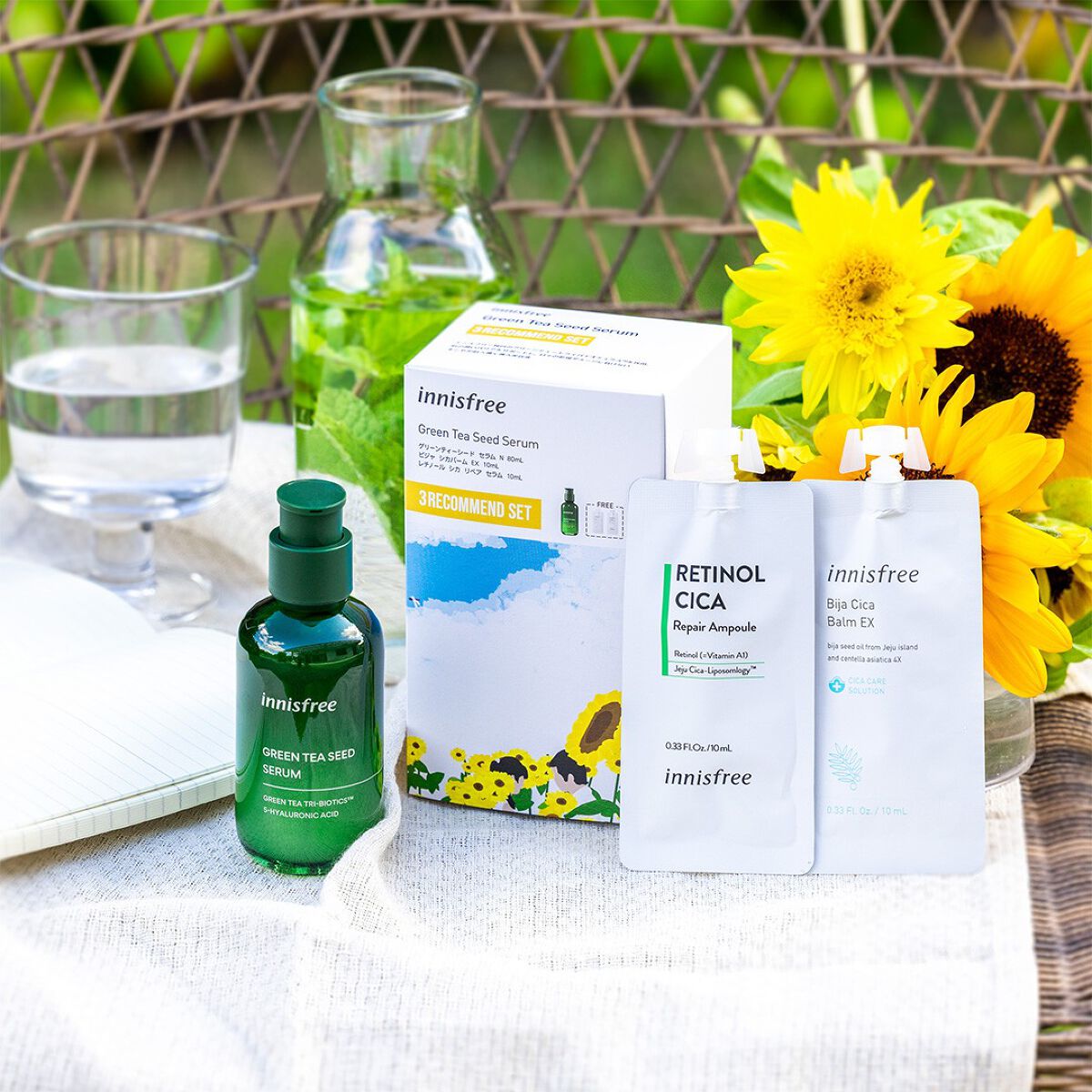 グリーンティーシード セラム N/innisfree/美容液を使ったクチコミ(4枚目)