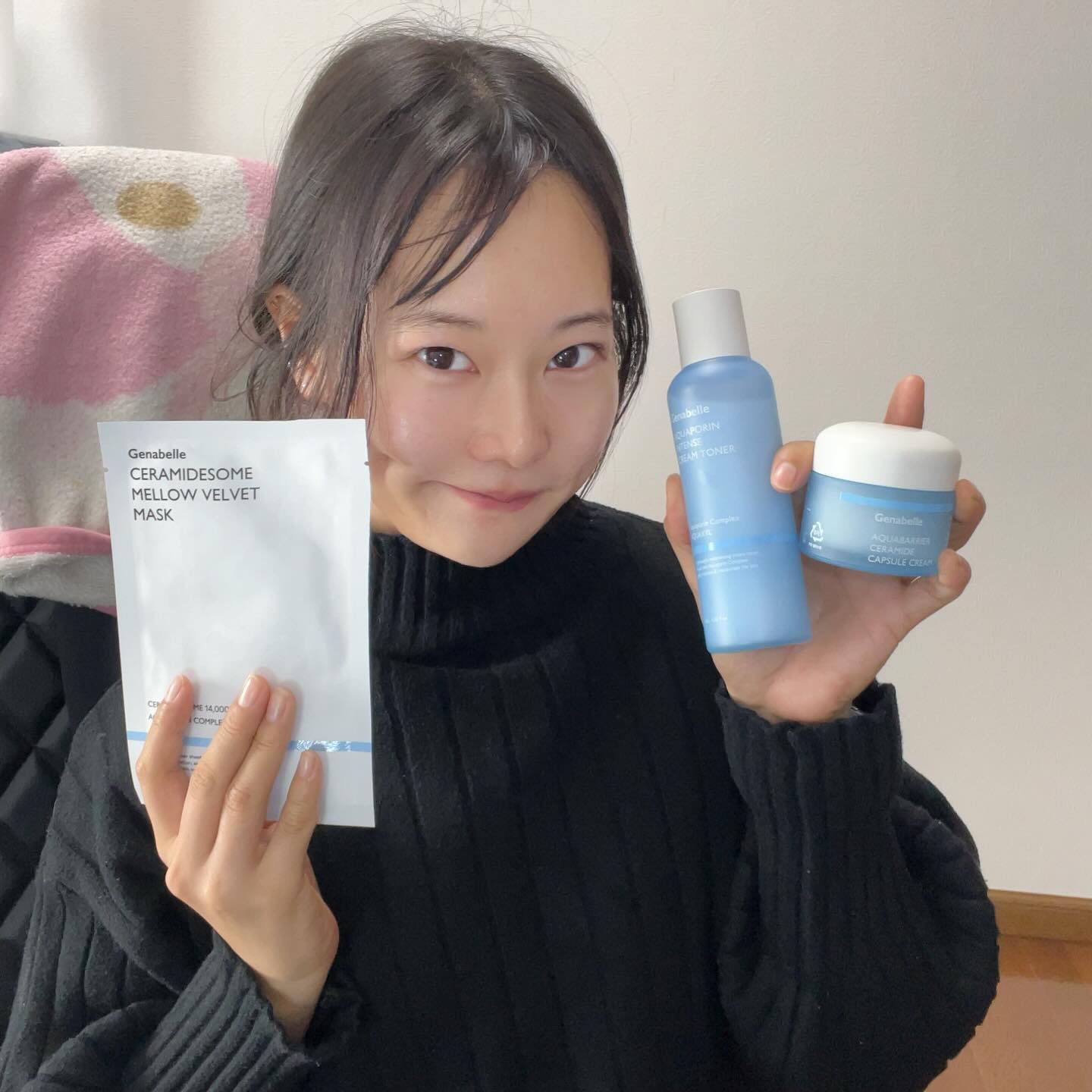 アクアバリアセラミドカプセルクリーム/Genabelle/フェイスクリームを使ったクチコミ（3枚目）