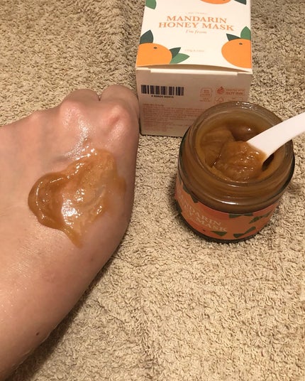 マンダリンハニーマスク/I'm from/洗い流すパック・マスクを使ったクチコミ(5枚目)