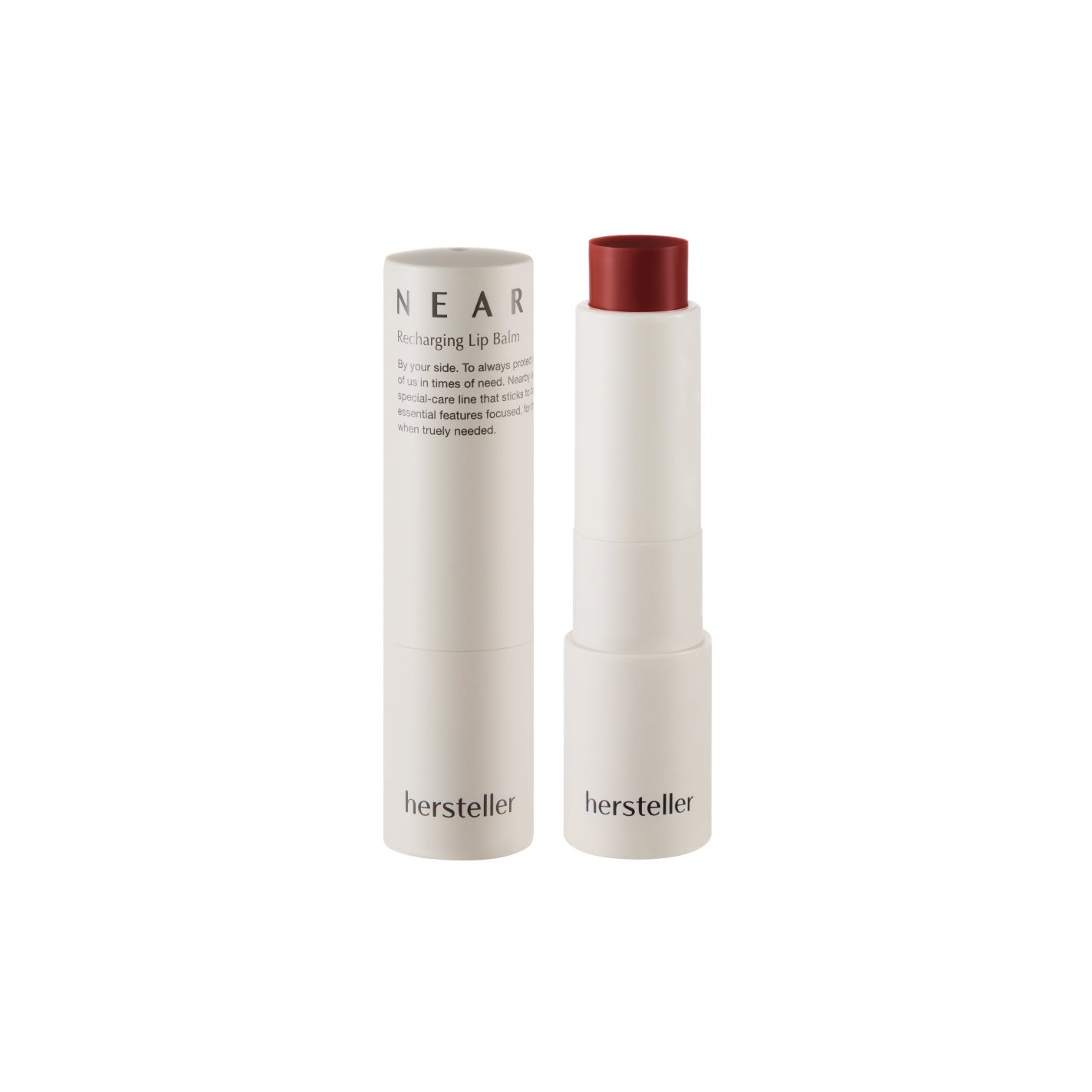 NEARBY Recharging Lip Balm 05 Red Origin