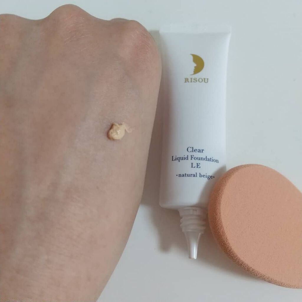 リソウ クリア リキッドファンデーション LE ナチュラルベージュ/リソウコーポレーション/リキッドファンデーションを使ったクチコミ（3枚目）