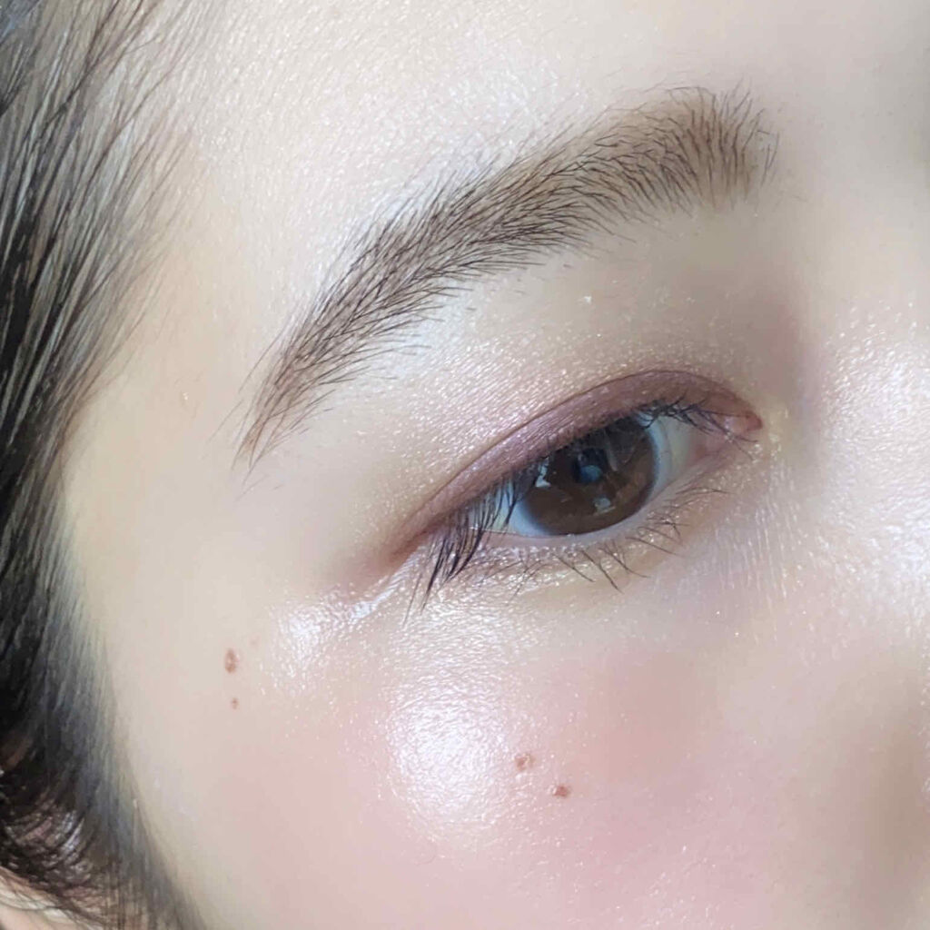 gemini glow highlight gh-01/la peau de gem./クリームハイライトを使ったクチコミ（2枚目）