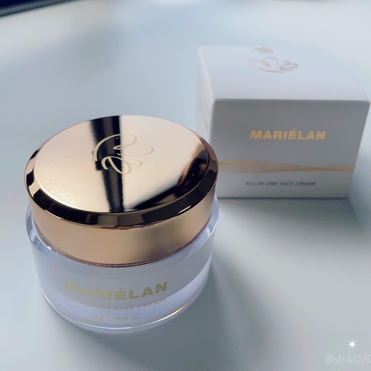 オールインワン フェイスクリーム /MARIÉLAN/オールインワン化粧品を使ったクチコミ（2枚目）