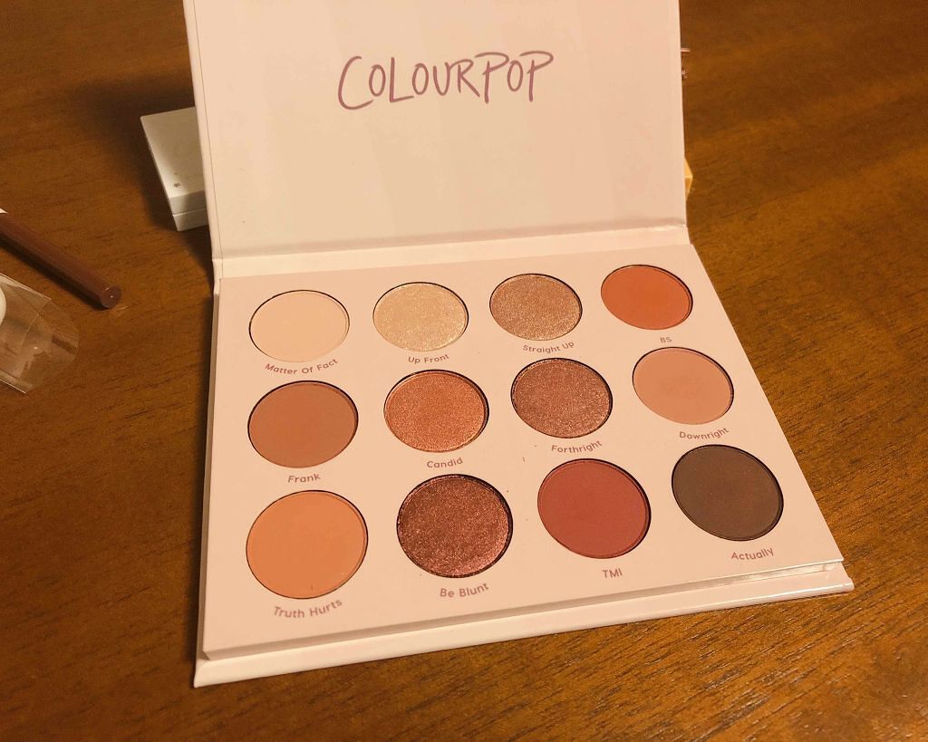 Pressed Powder Shadow /ColourPop/アイシャドウパレットを使ったクチコミ(3枚目)