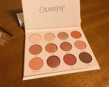  ダブルエンテンダー/ColourPop/アイシャドウパレットを使ったクチコミ（3枚目）