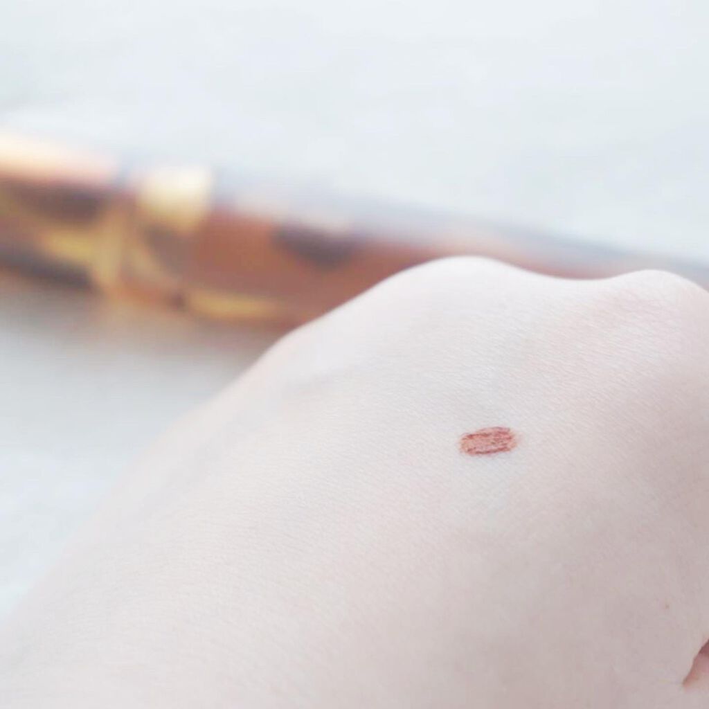 琥珀セミマットリップ/Joocyee/口紅を使ったクチコミ（2枚目）