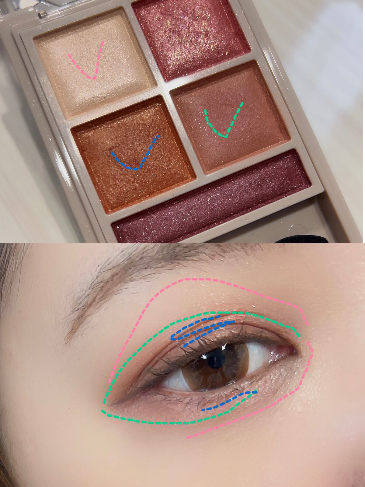 パノラマデザイン アイパレット/Visée/アイシャドウパレットを使ったクチコミ(4枚目)