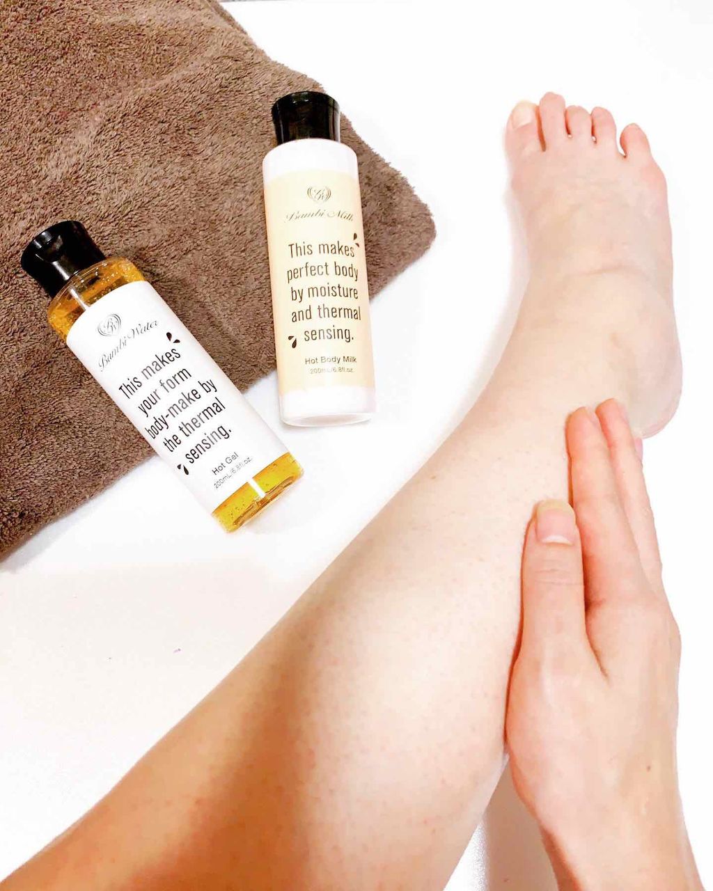 バンビミルク/ラングレー/ボディミルクを使ったクチコミ(4枚目)