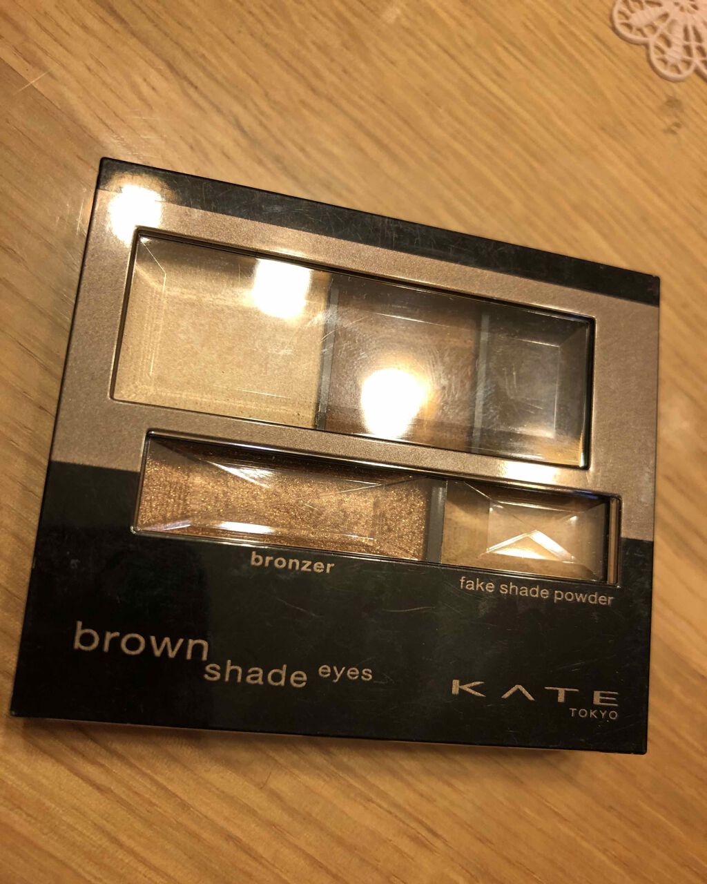 ブラウンシェードアイズN/KATE/アイシャドウパレットを使ったクチコミ(1枚目)