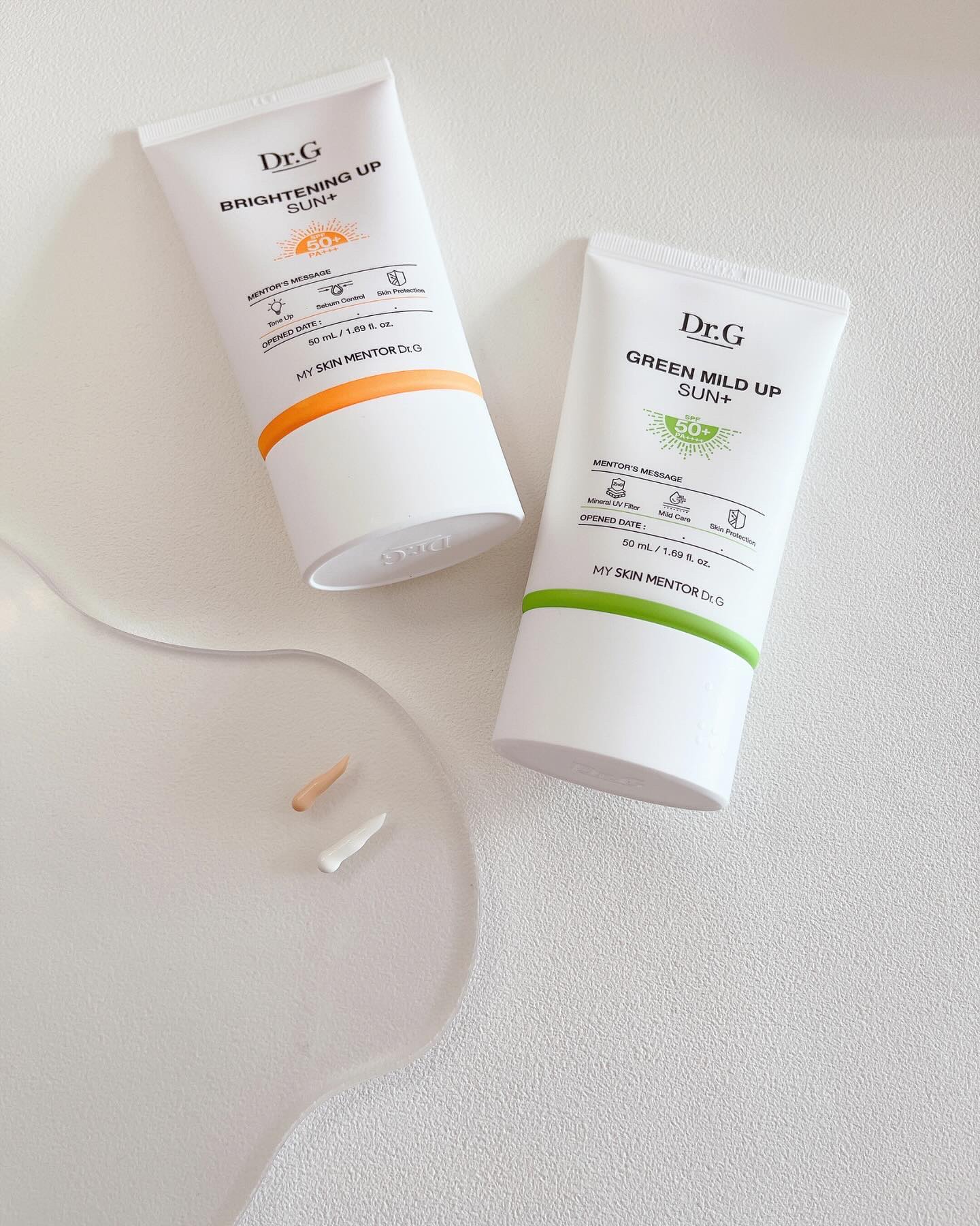 ブライトニングアップサンプラス/Dr.G/日焼け止めクリームを使ったクチコミ（2枚目）