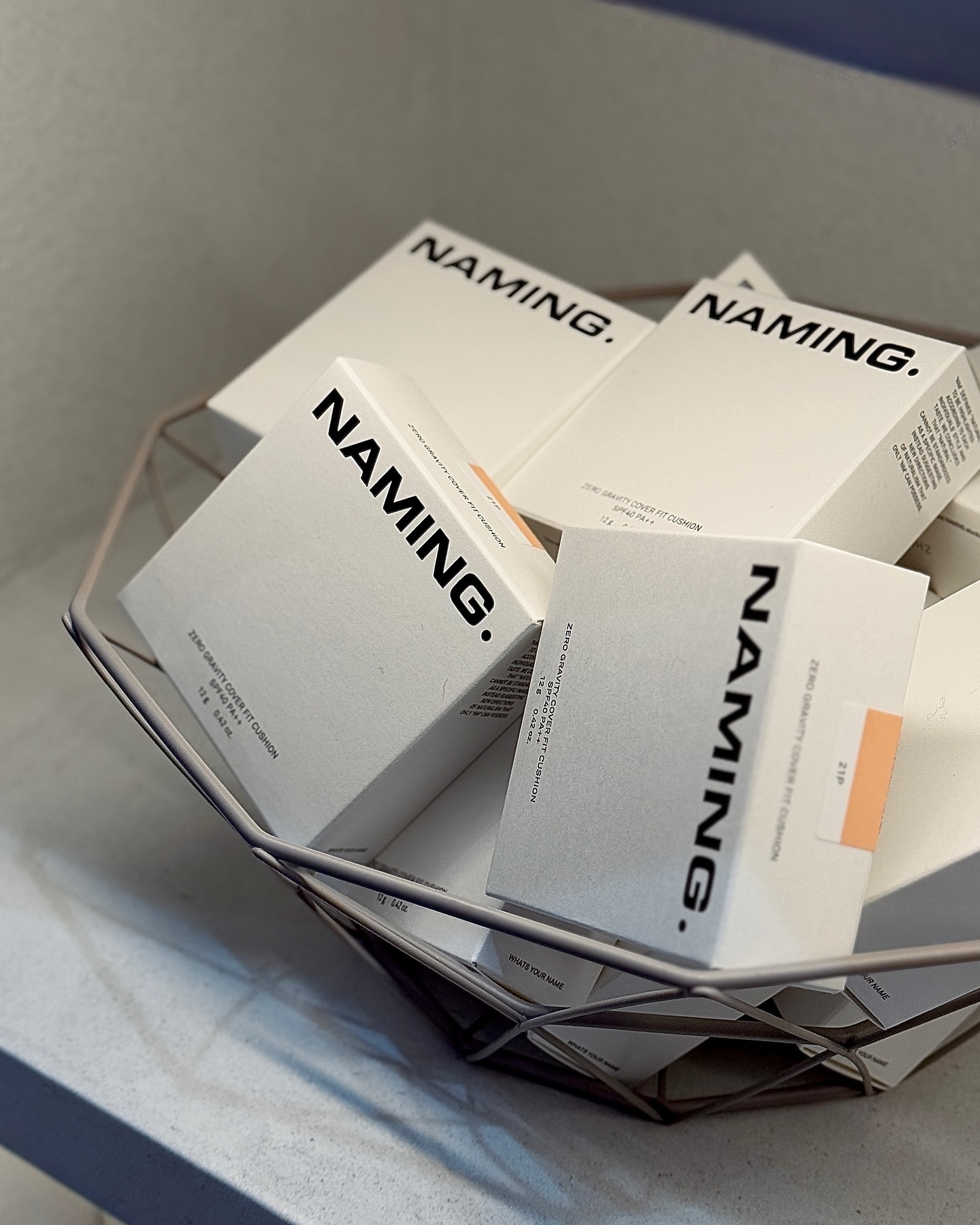 ネーミング ゼログラビティ カバーフィットクッション/NAMING./クッションファンデーションを使ったクチコミ（1枚目）