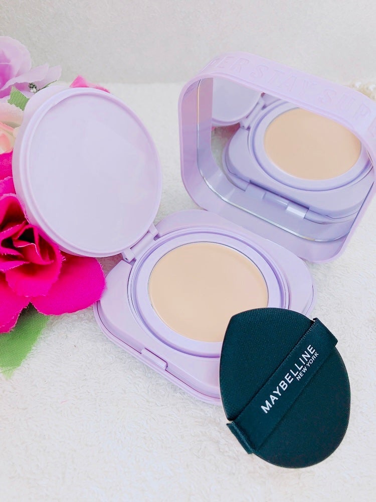 SPステイ クリームパクト ファンデーション/MAYBELLINE NEW YORK/クリーム・エマルジョンファンデーションを使ったクチコミ(4枚目)