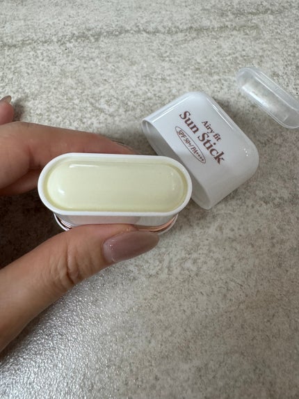 エアリーフィットサンスティック/KAHI/日焼け止めスティックを使ったクチコミ(3枚目)