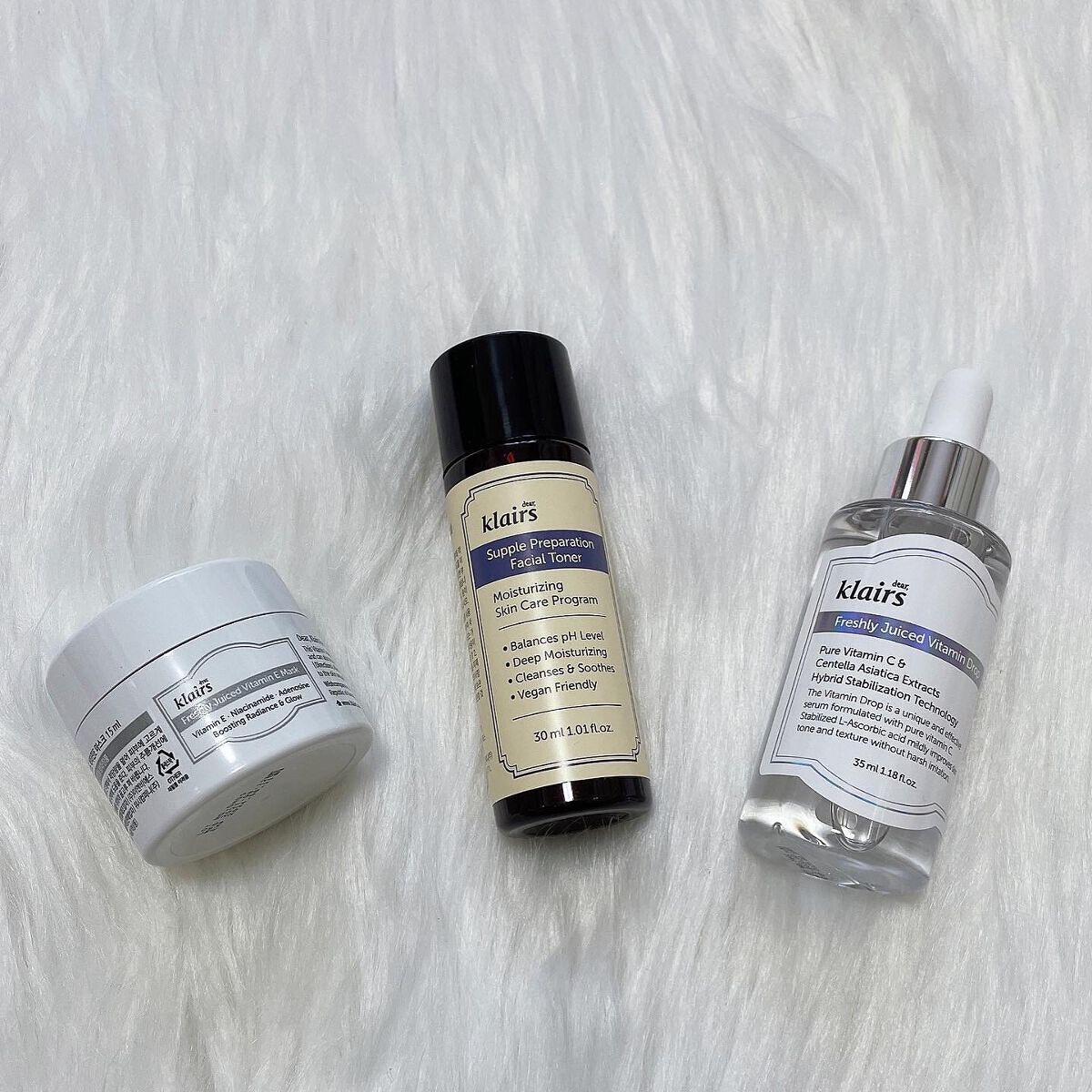 フレッシュリージュースドビタミンドロップ(35ml)/Klairs/美容液を使ったクチコミ（3枚目）