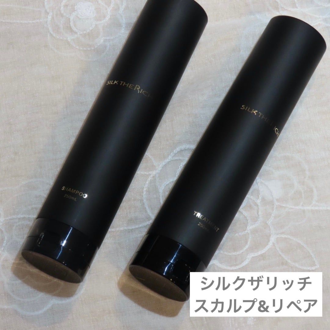 SILK THE RICH スカルプ&リペア シャンプー・トリートメント/SILK THE RICH/市販シャンプーを使ったクチコミ(1枚目)