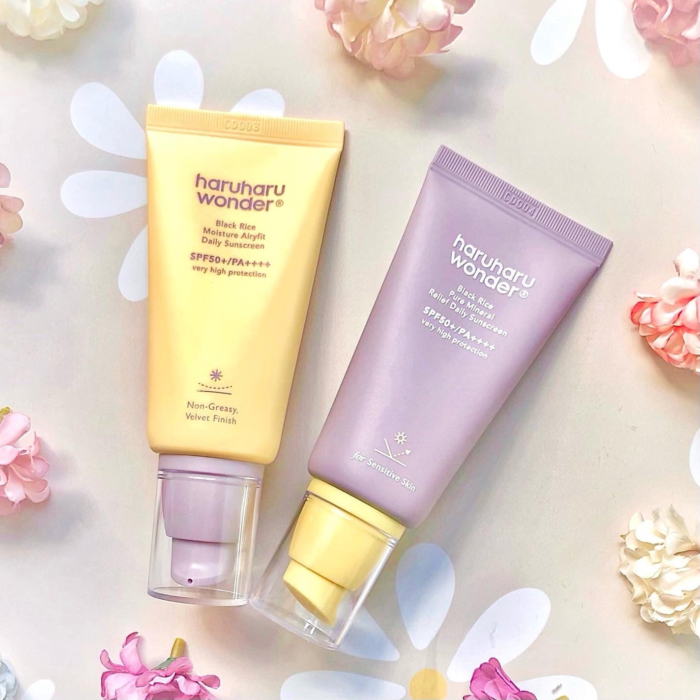 ブラックライス ピュア ミネラル リリーフ デイリー サンスクリーン/haruharu wonder/日焼け止めクリームを使ったクチコミ(1枚目)