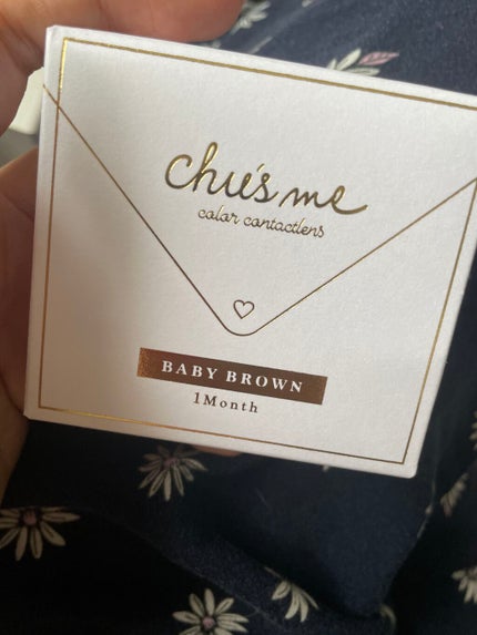 Chu's me monthly/Chu's me/1ヶ月(1MONTH)カラコンを使ったクチコミ(1枚目)