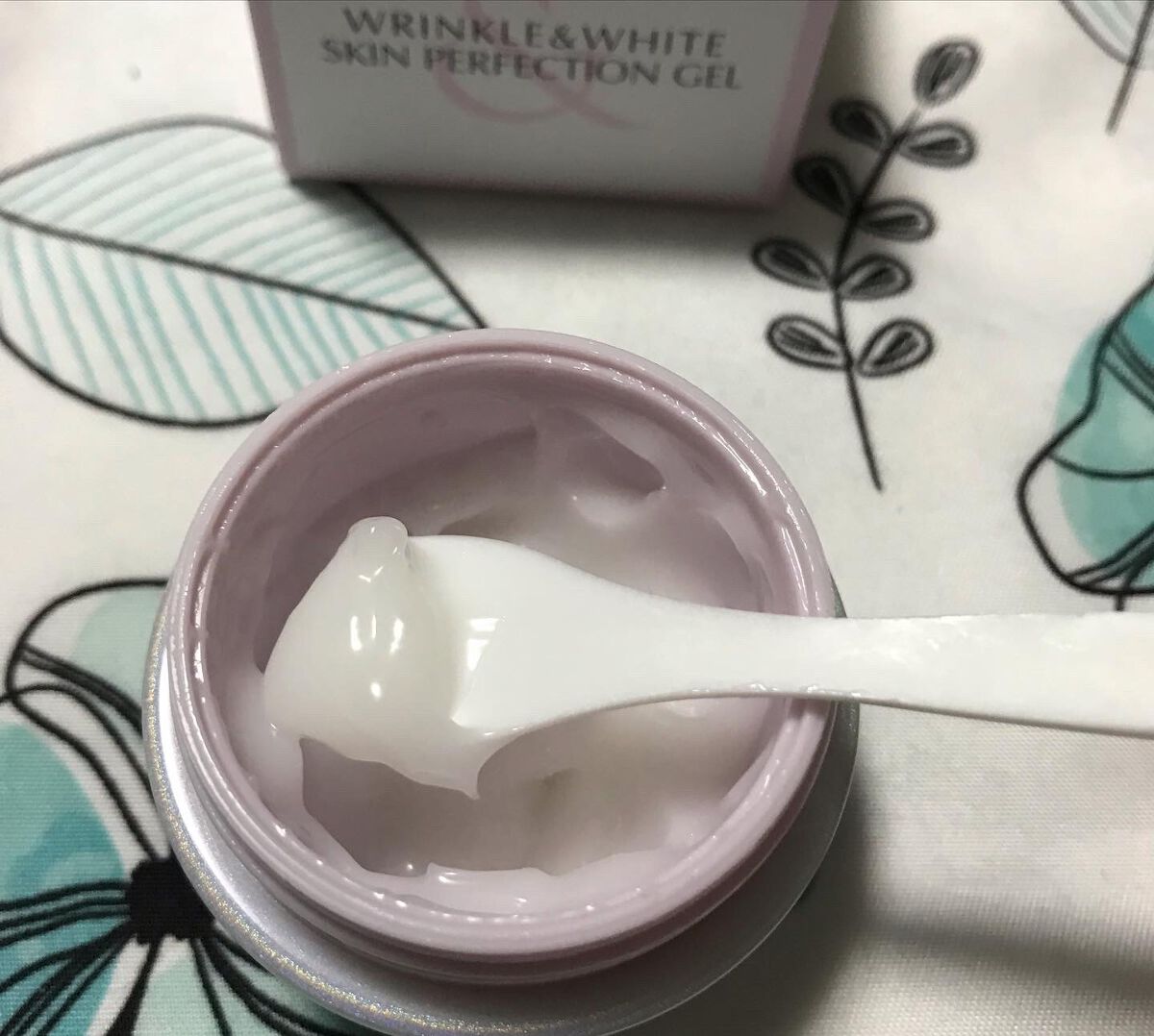 リンクル＆ホワイト スキンパーフェクション ジェル/ミキモト コスメティックス/オールインワン化粧品を使ったクチコミ（1枚目）