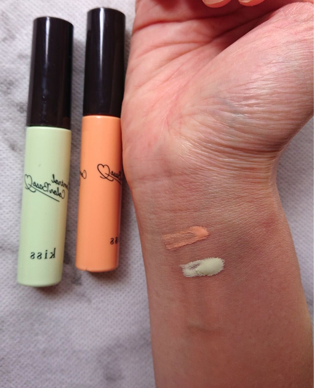 コントロールカラーベース/KiSS/化粧下地を使ったクチコミ（2枚目）