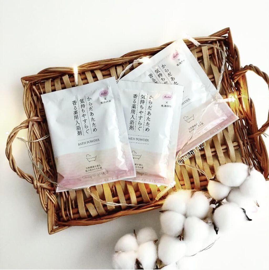 KuSu 薬用入浴剤 生活の木 フレッシュフローラルの香り /KuSu/炭酸系入浴剤を使ったクチコミ（1枚目）