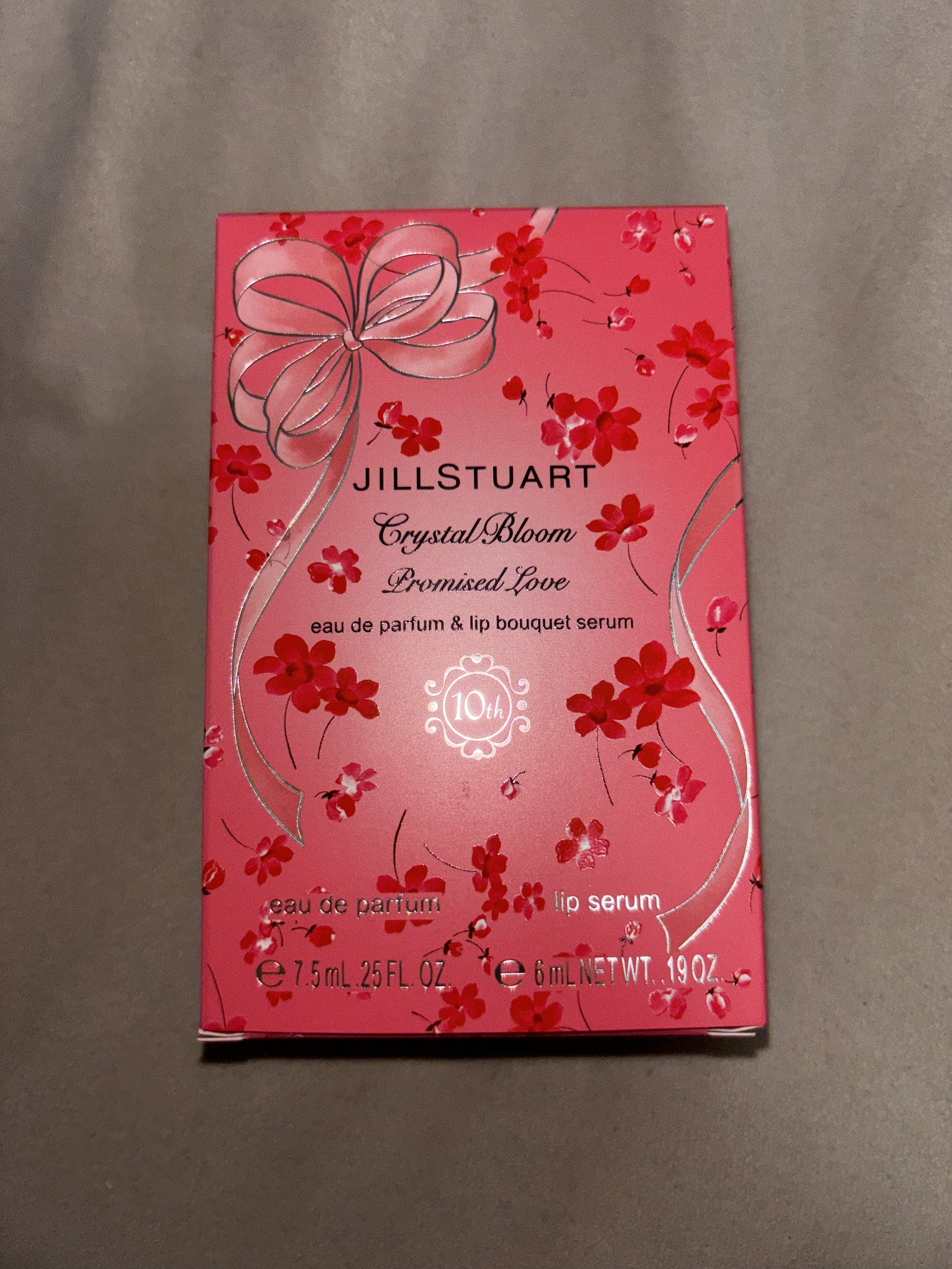 ジルスチュアート クリスタルブルーム スノー  オードパルファン & リップブーケ セラム/JILL STUART/その他キットセットを使ったクチコミ（2枚目）