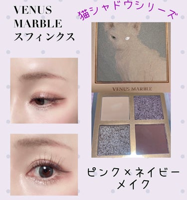 Venus Marble アイシャドウキャットシリーズ/Venus Marble/アイシャドウパレットを使ったクチコミ（1枚目）