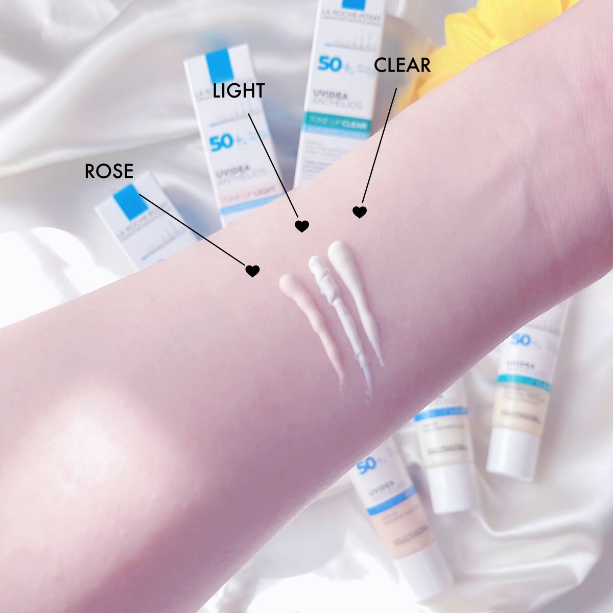 UVイデア XL プロテクショントーンアップ/ラ ロッシュ ポゼ/日焼け止めクリームを使ったクチコミ（3枚目）